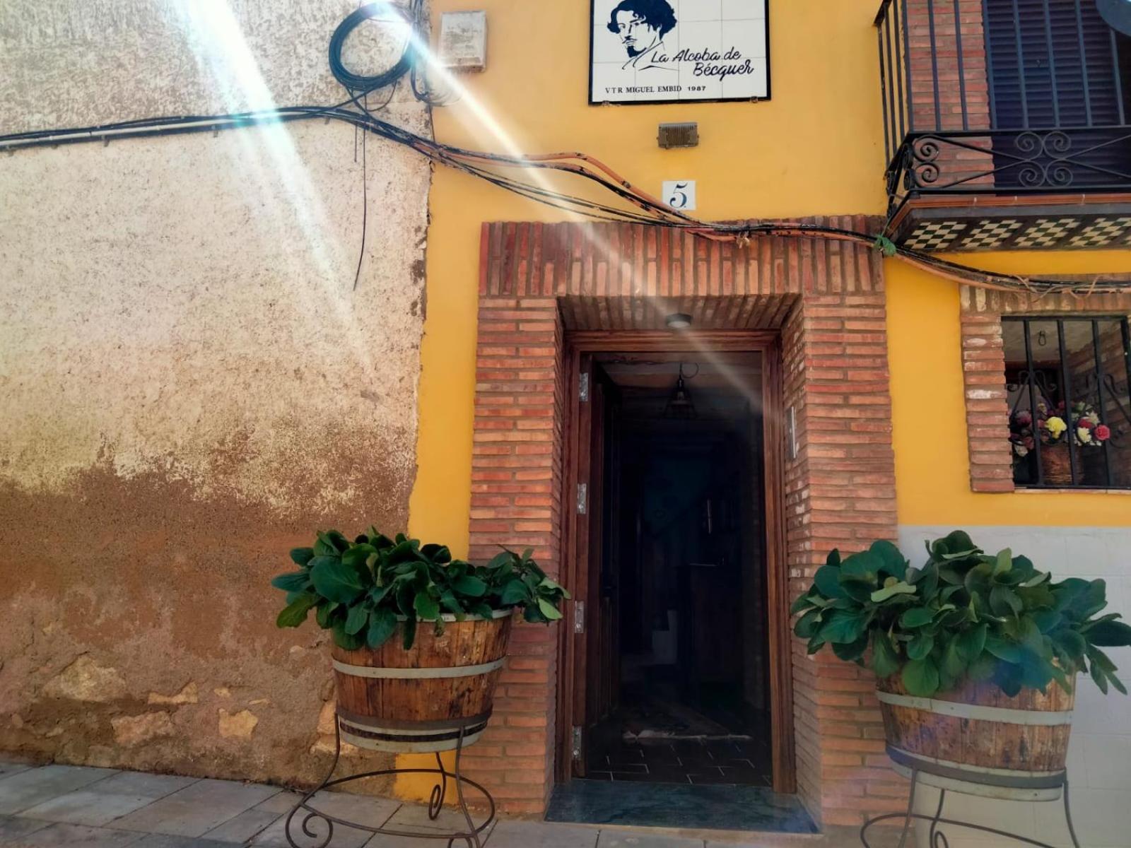Hostal La Alcoba de Becquer Vera de Moncayo Exterior foto