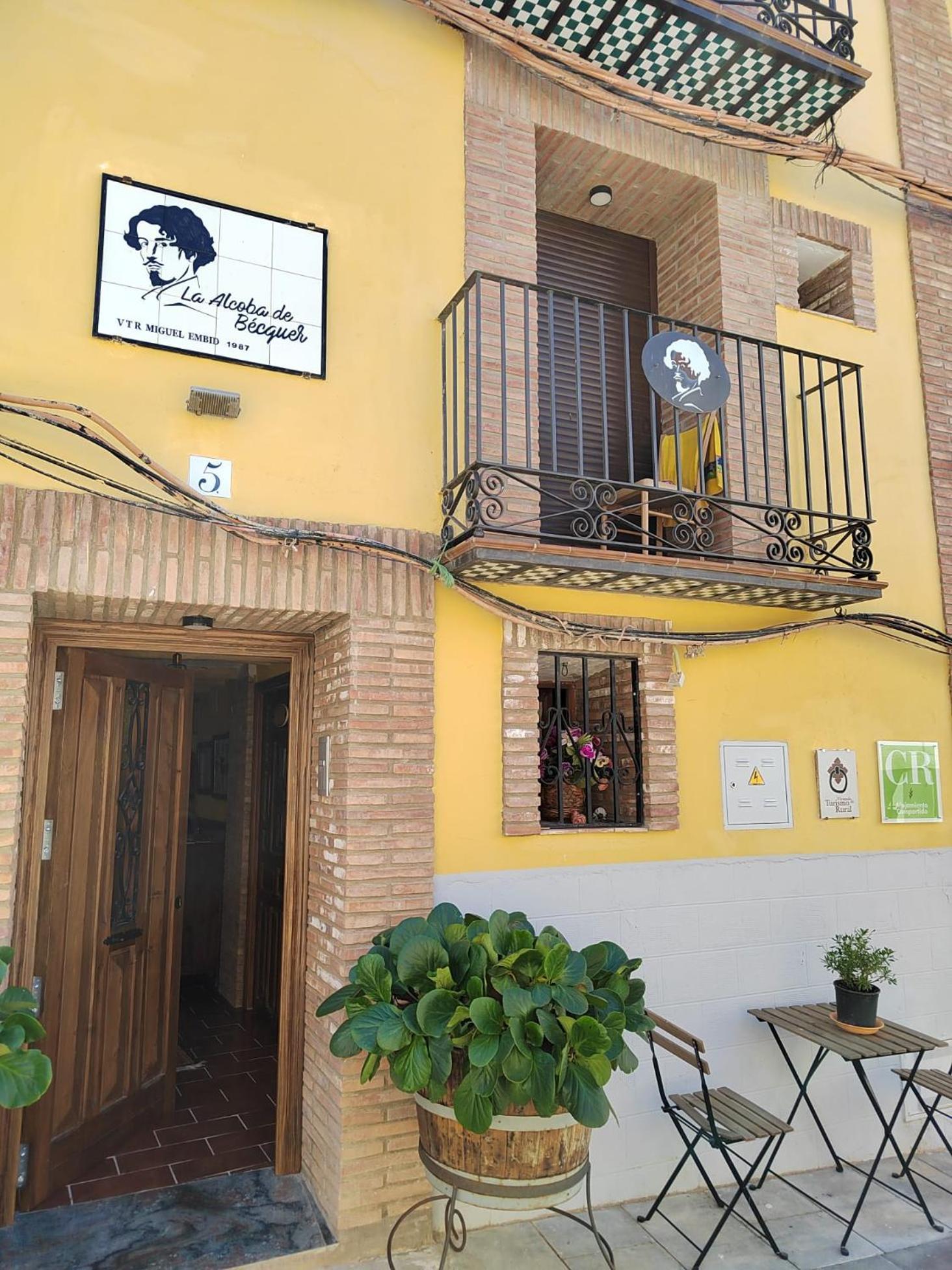 Hostal La Alcoba de Becquer Vera de Moncayo Exterior foto
